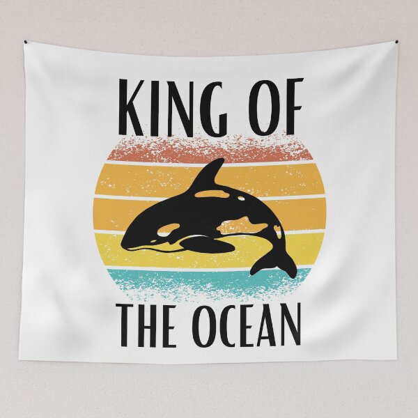 Item preview, King of the OCEAN, orca designed and sold by addict2reading.