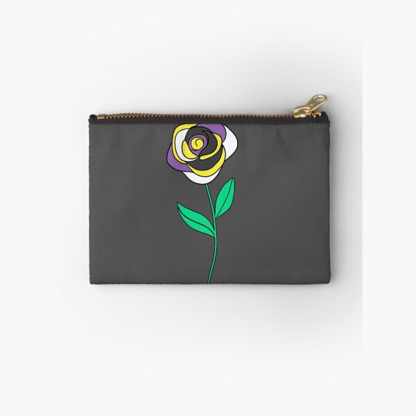 Item preview, Subtle Nonbinary Pride Rose designed and sold by everything4eva.