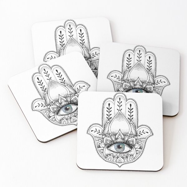 Item preview, Hamsa Hand Yogi Hand Hams Amulet Good Luck Charm Hand Fatima designed and sold by Ngan-Jasmine.
