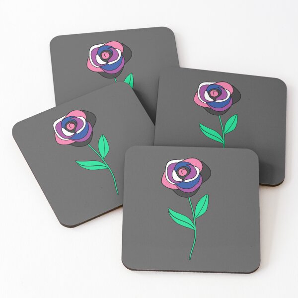 Item preview, Subtle Genderfluid Pride Rose designed and sold by everything4eva.