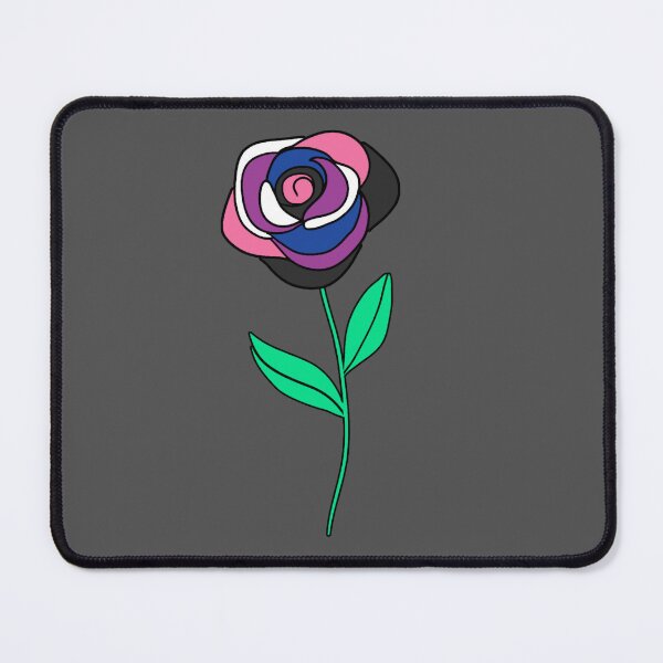 Item preview, Subtle Genderfluid Pride Rose designed and sold by everything4eva.