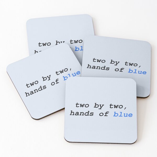 Item preview, Two by two, hands of blue designed and sold by EarlGrey88.