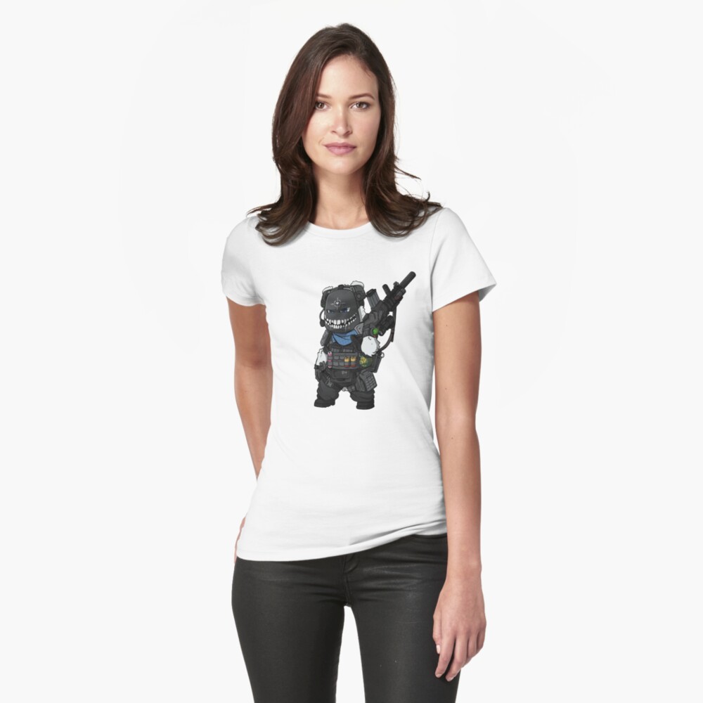 Vista previa del artículo con la obra «Camiseta entallada», diseñado y vendido por hiwez.