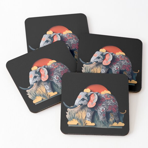 Item preview, Paper elephant designed and sold by siren-of-melet.