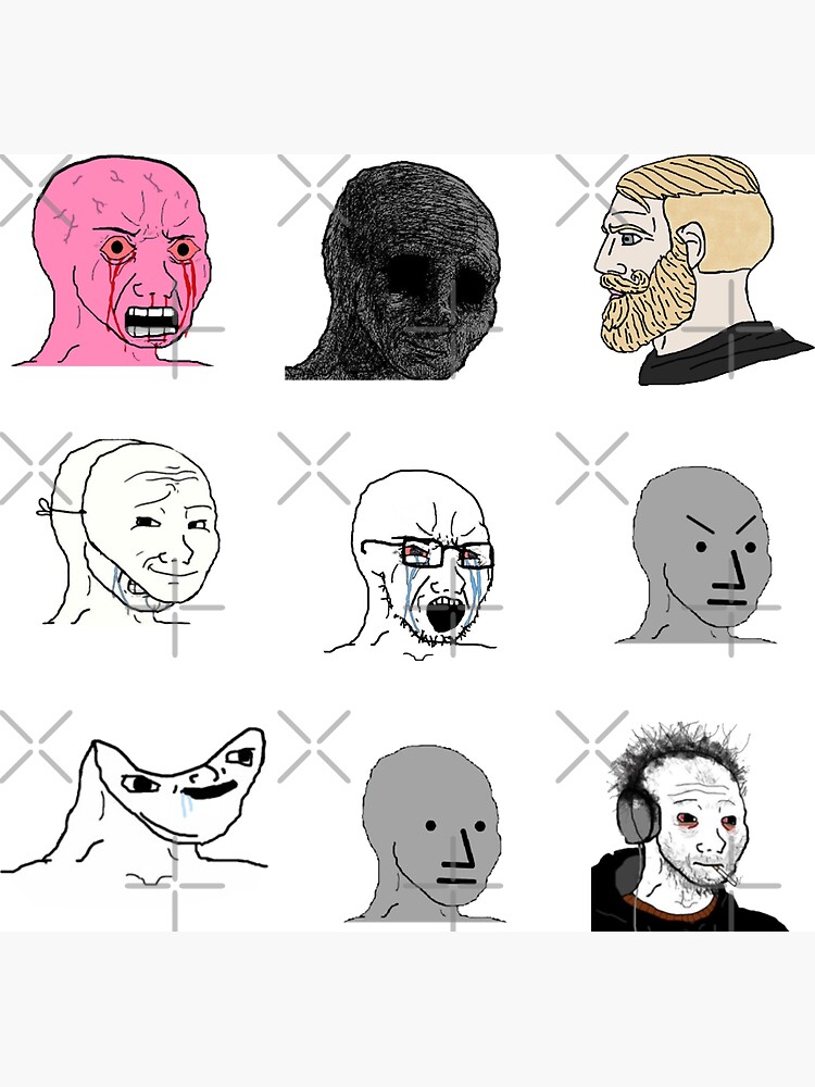 Faces of 4chan Starter Pack dition NPC Magnet