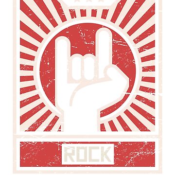 Rock | Punk Rock Propaganda Poster