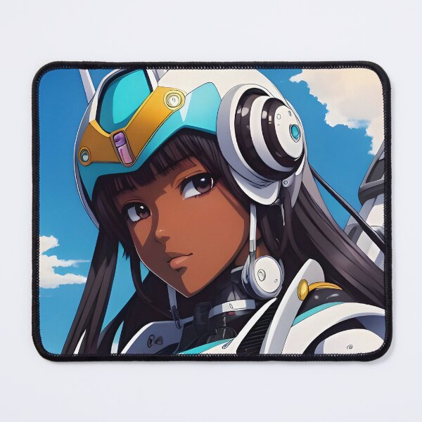 Item preview, Mecha City Gworl | Black Anime Girl designed and sold by blackanimemecca.