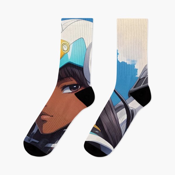 Item preview, Mecha City Gworl | Black Anime Girl designed and sold by blackanimemecca.