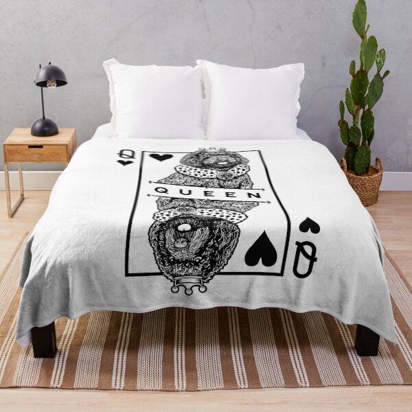 Item preview, Barbet French Water Dog Lover Queen Of Hearts Funny Pop Art designed and sold by GrandeDuc.