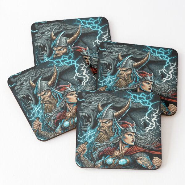 Item preview, Mighty Thor and Beautiful Freya designed and sold by Philip-p22.
