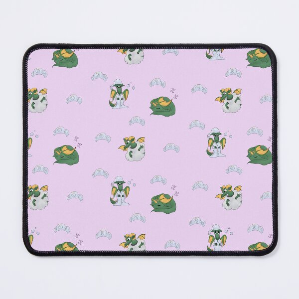 Item preview, Cute Sleepytime Dragon Pattern And Stickersheet designed and sold by nhitori.