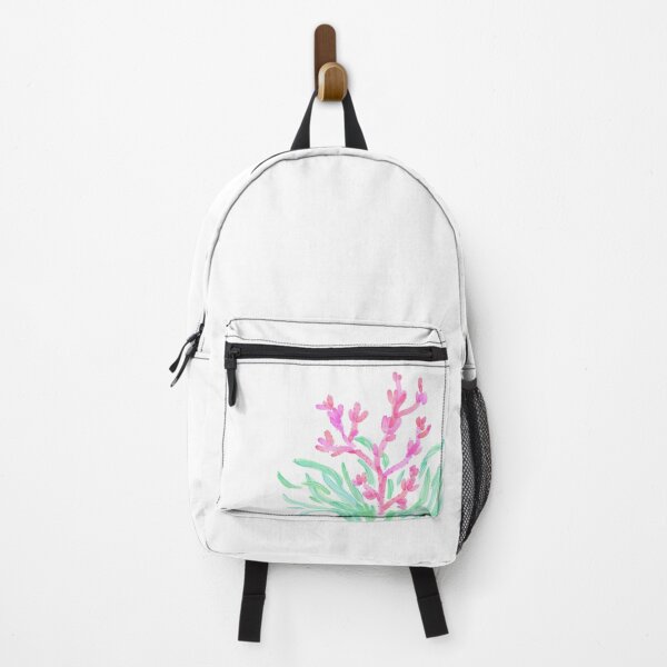 Item preview, Handdrawn Green Ocean Seaweed and Pink  Coral Reef designed and sold by megasunnie.
