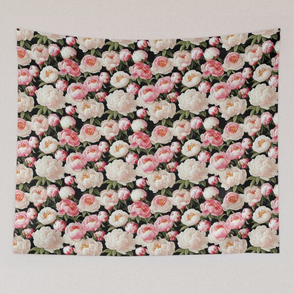 Item preview, peonies illustration designed and sold by lisaschaetzle.