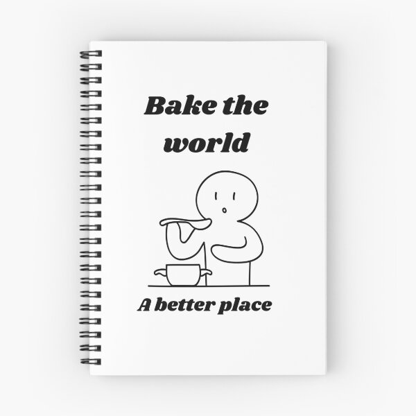 Item preview, Bake the world a better place⭐️⭐️⭐️⭐️⭐️ designed and sold by Speckledfrog.