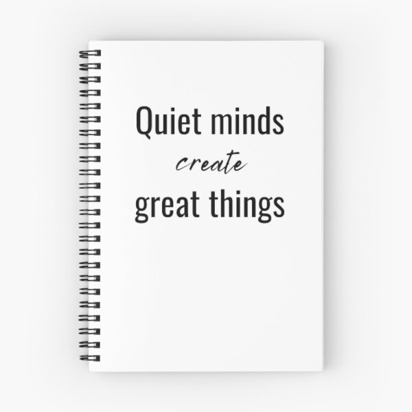 Item preview, Quiet minds create great things, for an introvert designed and sold by TeePassion.