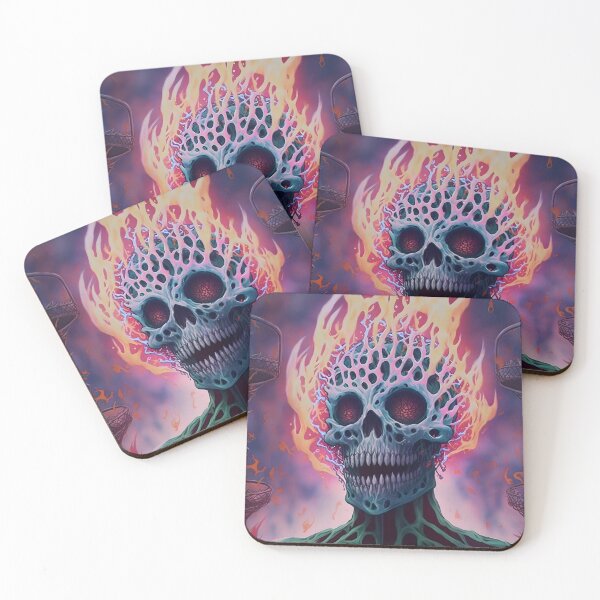 Item preview, Fiery Mechanical Skeleton designed and sold by Teebuya.