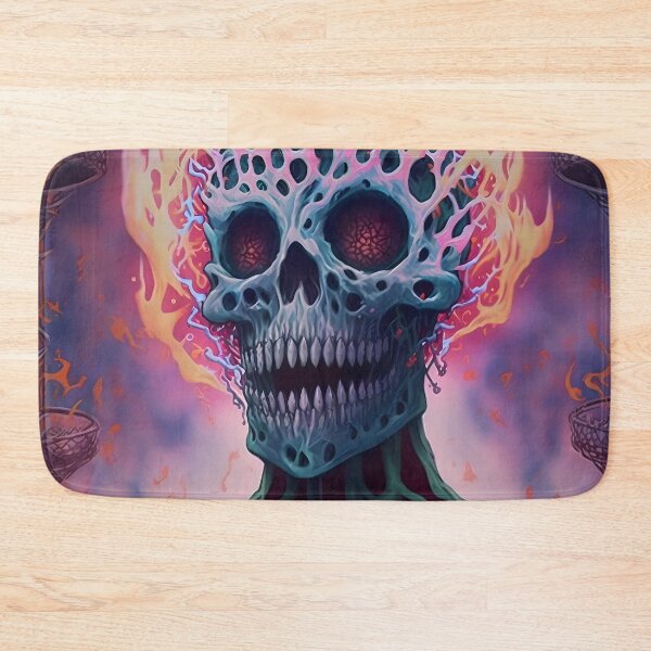 Item preview, Fiery Mechanical Skeleton designed and sold by Teebuya.