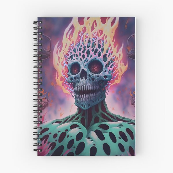 Item preview, Fiery Mechanical Skeleton designed and sold by Teebuya.