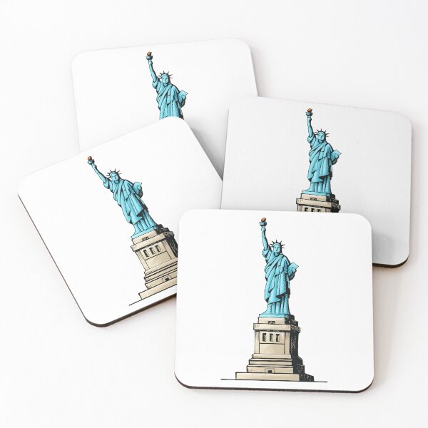 Item preview, Statue of Liberty Picture on Pedestal designed and sold by AndrewStep.