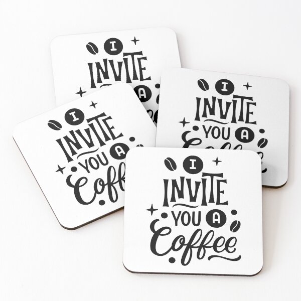 Item preview, I Invite You A Coffee - Classic T-Shirt designed and sold by Alhendy Store.