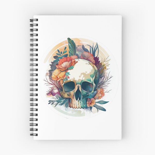 Item preview, Flower Skull designed and sold by BoneyardGrafix.