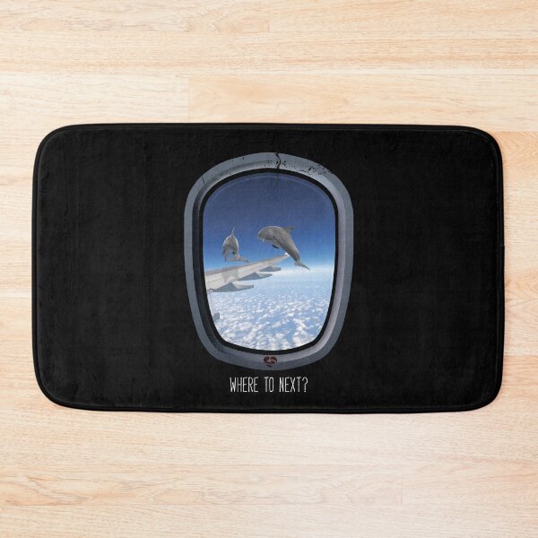 Item preview, Funny Flying Dolphins design Travel and Aviation Lover designed and sold by Ikaroots.