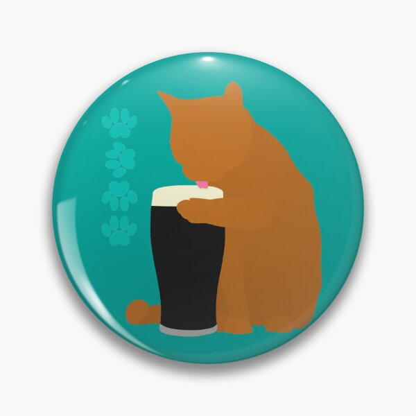 Item preview, Cat Enjoying a Pint designed and sold by brenkinse.