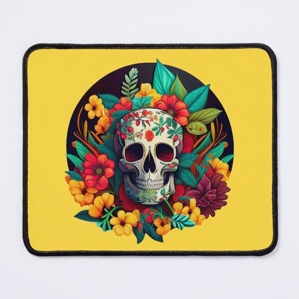 Item preview, Day of the Dead Skull designed and sold by BoneyardGrafix.