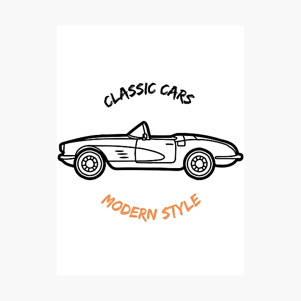 Item preview, classic cars , modern style  designed and sold by hamooood.