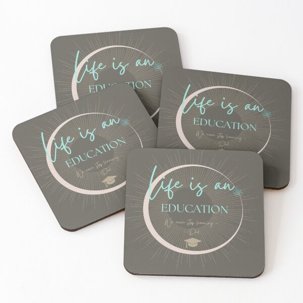 Item preview, Life is an education we never stop learning ~ Dad by Natasha Rose Mills designed and sold by Natasha  Rose Mills.