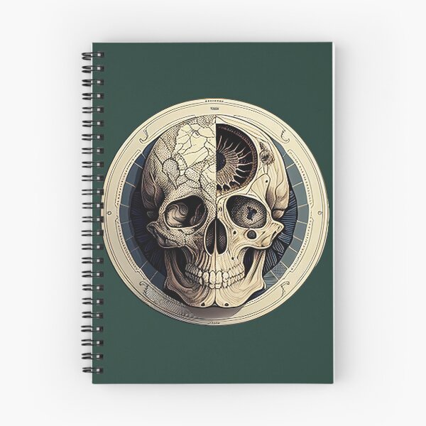 Item preview, Compass Skull designed and sold by BoneyardGrafix.