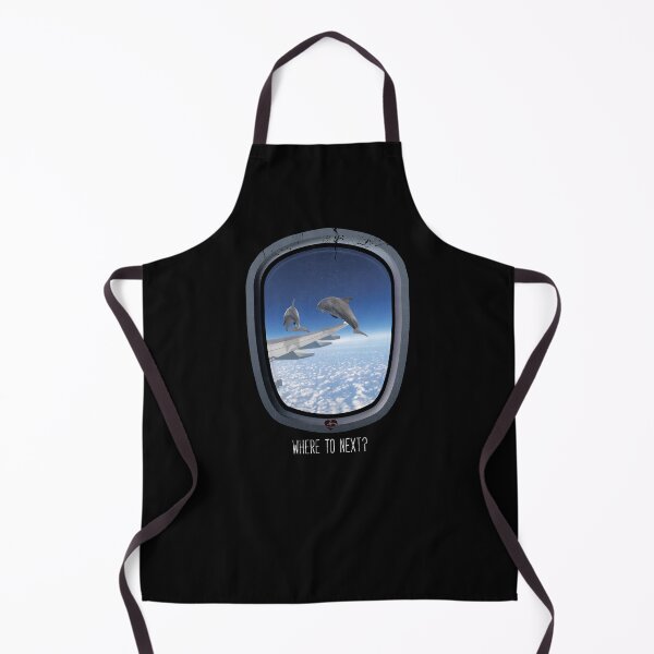 Item preview, Funny Flying Dolphins design Travel and Aviation Lover designed and sold by Ikaroots.