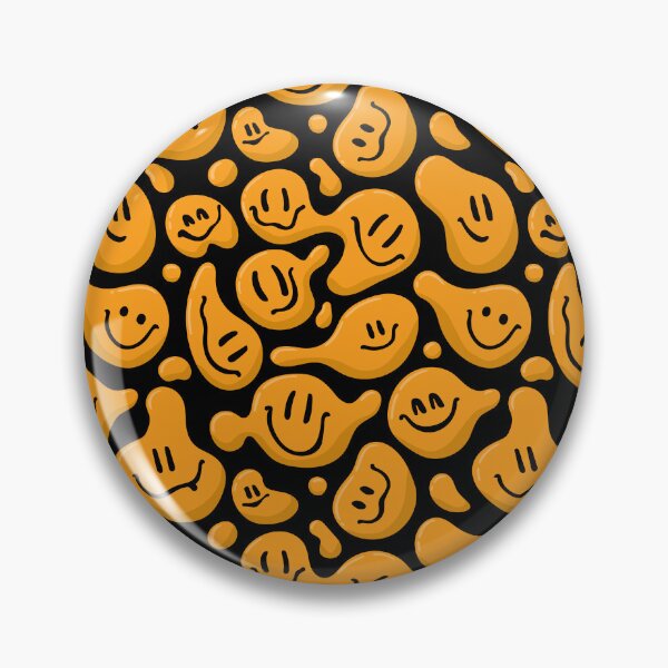 Item preview, Orange Liquid Smiley Faces designed and sold by Ayoub14.