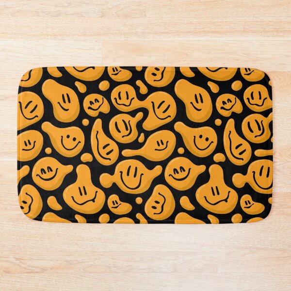 Item preview, Orange Liquid Smiley Faces designed and sold by Ayoub14.