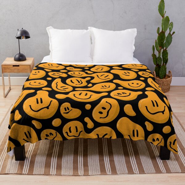 Item preview, Orange Liquid Smiley Faces designed and sold by Ayoub14.