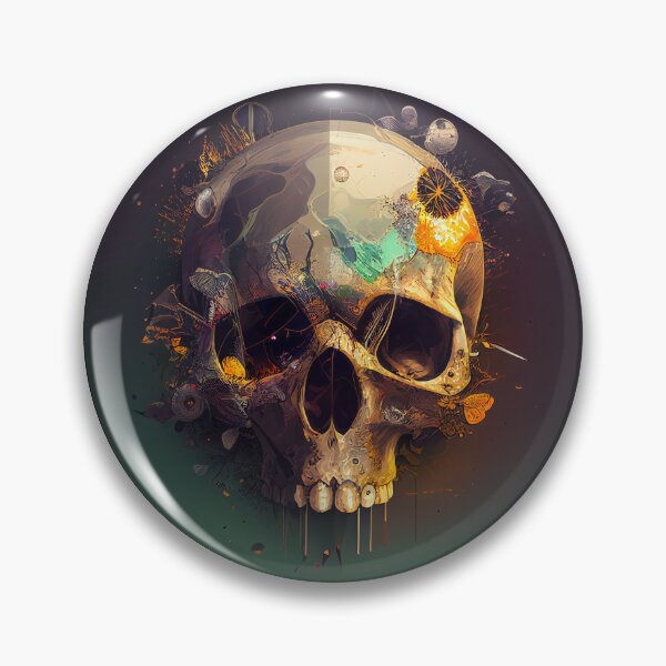 Item preview, Detailed Skull designed and sold by BoneyardGrafix.