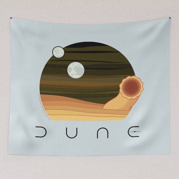 Item preview, Dune Desert Night and Sandworm designed and sold by Markadesign.