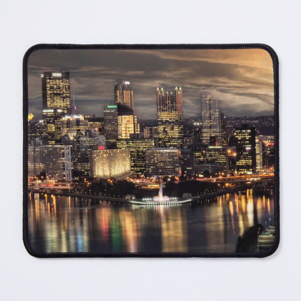 Item preview, Point Park and the Pittsburgh Skyline designed and sold by Kathy Weaver.