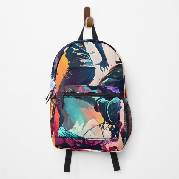Item preview, Colorful Hip Hop Dance, paint art designed and sold by Kenneth Heiss.