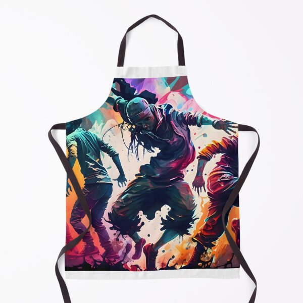 Item preview, Colorful Hip Hop Dance, paint art designed and sold by Kenneth Heiss.