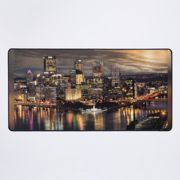 Item preview, Point Park and the Pittsburgh Skyline designed and sold by Kathy Weaver.