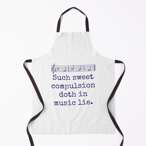 Item preview, Such Sweet Compulsion - Music Quote designed and sold by CrankyOldDude.
