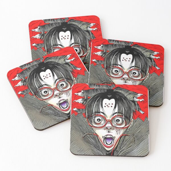 Item preview, Grotesque Japanese woman #1 Shintaro Kago style designed and sold by PrintForTheSoul.