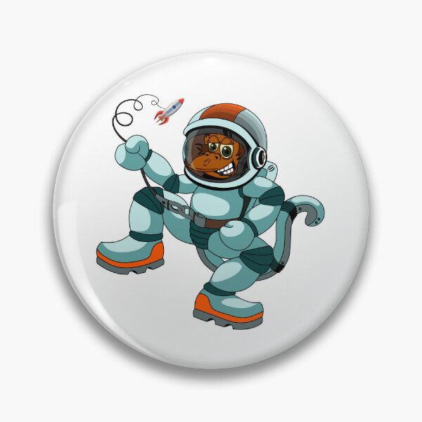 Item preview, FUNNY MONKEY (space ver.) designed and sold by ELALJUR.