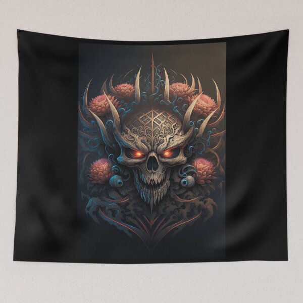 Item preview, Skull Art #728 designed and sold by SkullsClubhouse.