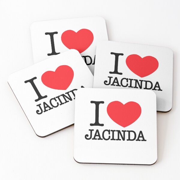 Item preview, I heart Jacinda Ardern black white New Zealand Prime Minister Kiwi I love NY style designed and sold by starkle.
