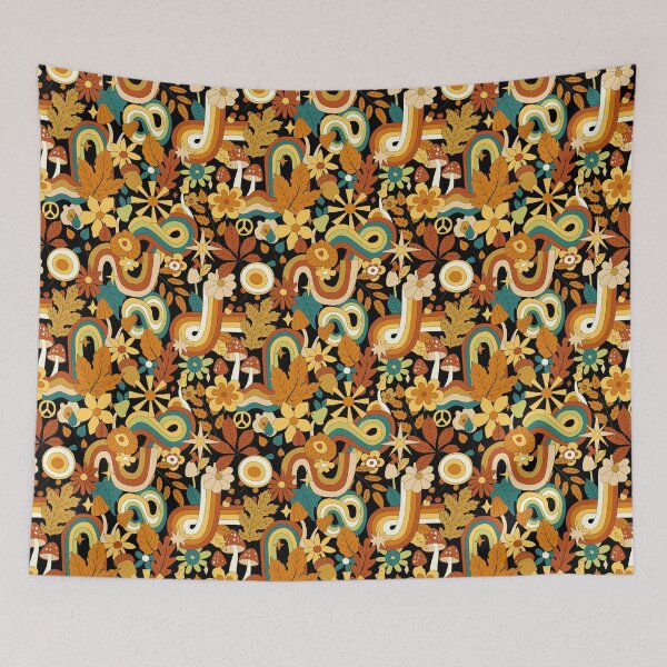 Item preview, 70s Groovy Hippie Retro Pattern designed and sold by GaryDobson.