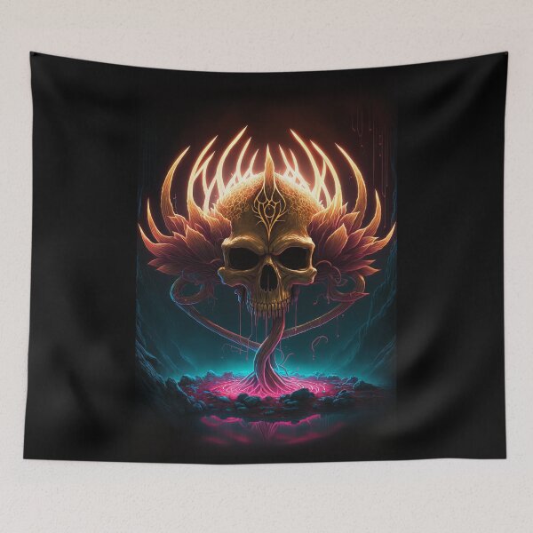 Item preview, Skull Art #719 designed and sold by SkullsClubhouse.