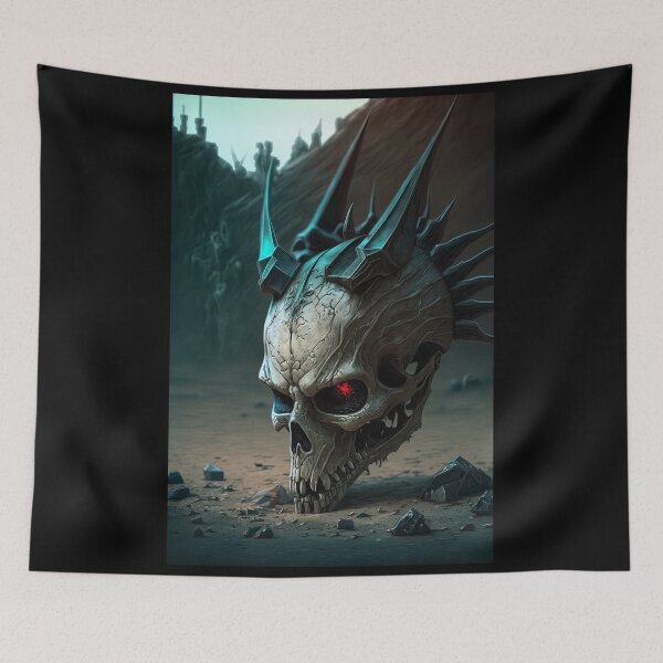 Item preview, Skull Art #717 designed and sold by SkullsClubhouse.