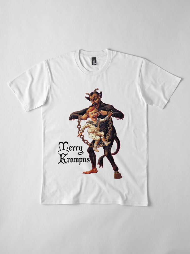 merry krampus t shirt